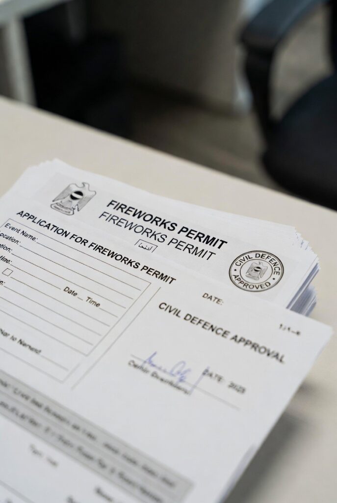 How to Get a Fireworks Permit in UAE — Complete Guide 2026